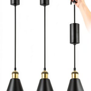 Haili Industrial Pendant Light Adjustable Kitchen Island-0
