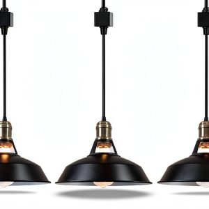STGLIGHTING Antique Black LED Track Lighting Set of 4-0