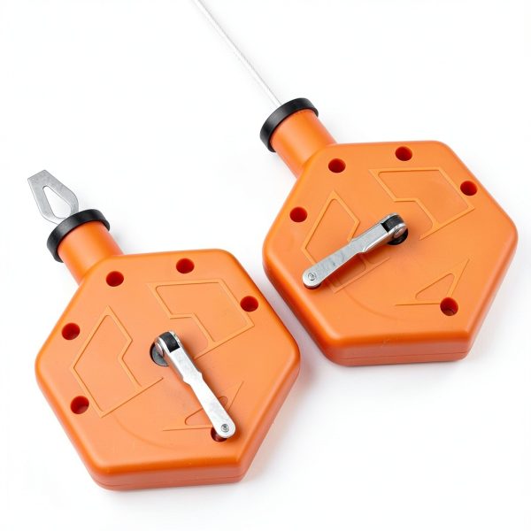 HIYZI Chalk Line Tool Orange Ergonomic Measuring Layout-3
