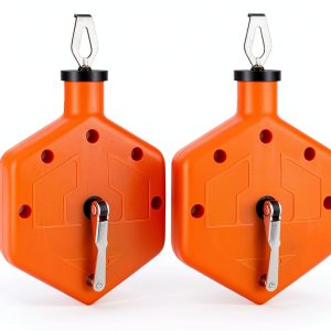 HIYZI Chalk Line Tool Orange Ergonomic Measuring Layout-0