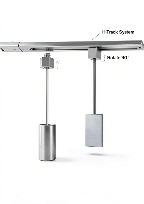 Kiven Track Lighting Adapter UL Listed Easy Install-2