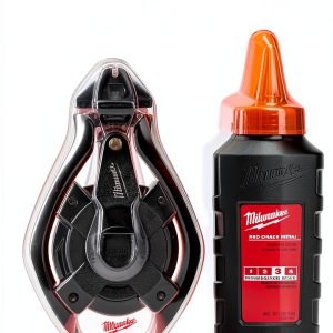 Milwaukee 100 Ft Bold Chalk Line Reel Red Rubber-0