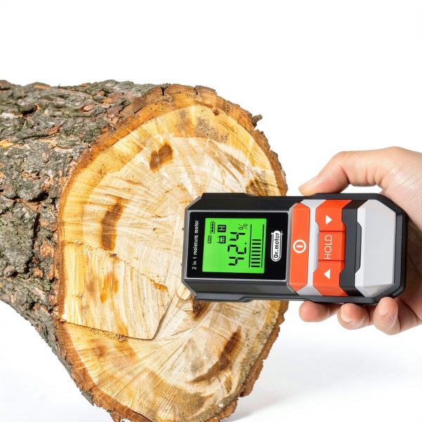 Dr.meter 2-in-1 Moisture Meter MT1905 Dual Pin & Pinless Wood Detector-1
