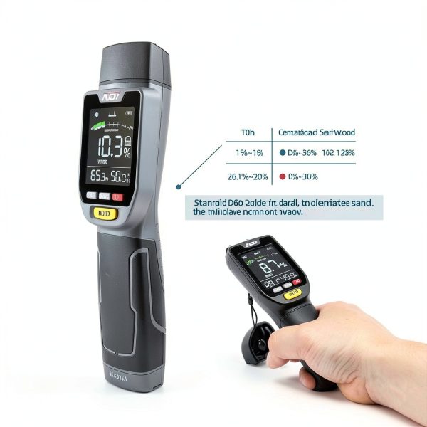 NDI KC-315A Wood Moisture Meter Battery Powered Handheld Probe-5