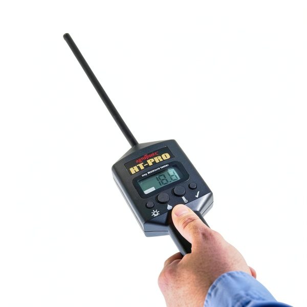 All States Handheld Moisture Meter 160639 Black with Backlit LCD-3