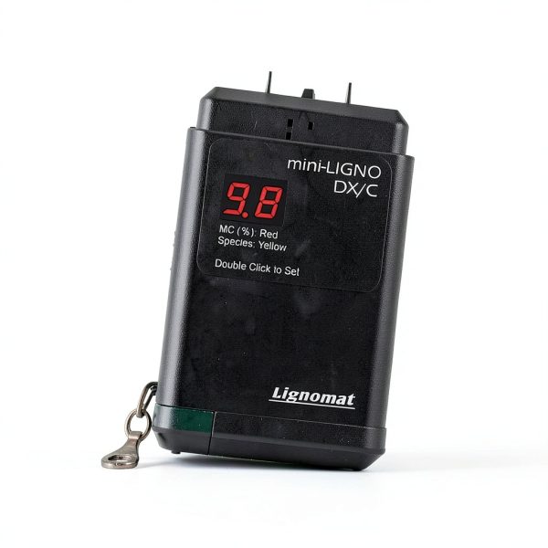 Lignomat DX-C Moisture Meter Portable with 46 Settings and 9V Battery-6