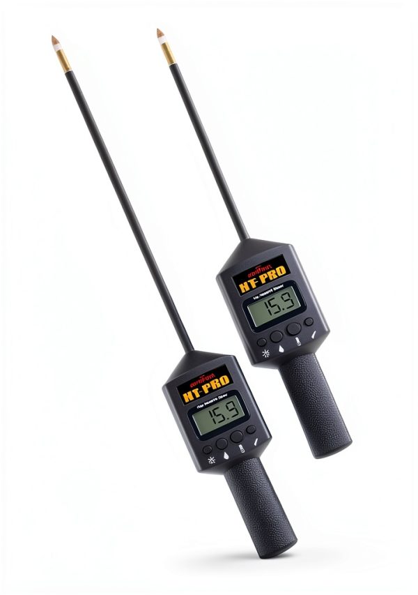All States Handheld Moisture Meter 160639 Black with Backlit LCD-1