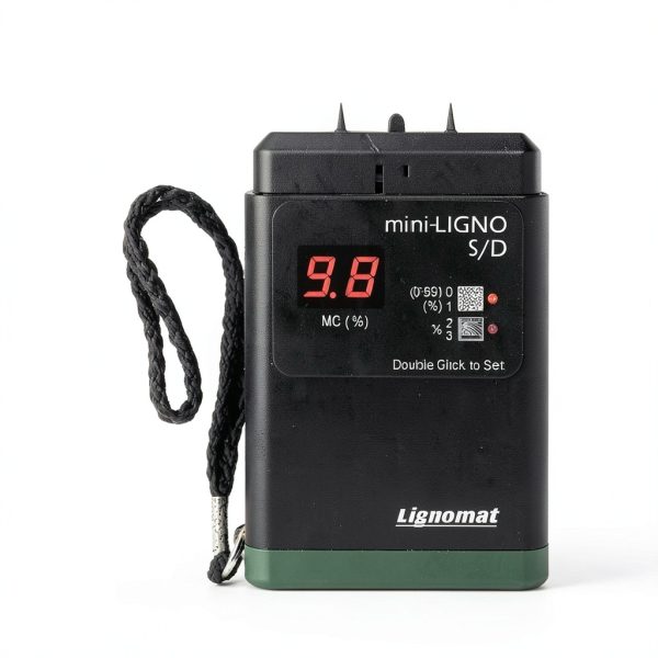 Moisture Meter Lignomat Mini Ligno S/D Black Auto-Hold 6‑45% Range-5