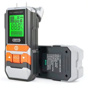 Dr.meter 2-in-1 Moisture Meter MT1905 Dual Pin & Pinless Wood Detector-0