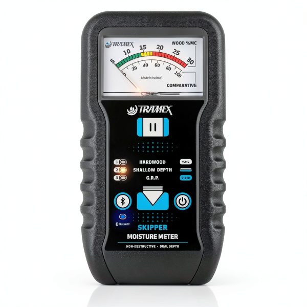 Tramex Skipper 5 Moisture Meter Dual Depth Analog for Wood and GRP-0