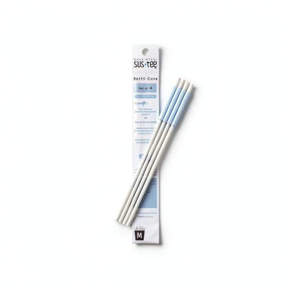 IPPINKA Medium White Moisture Meter Replacement Sticks 4 Refill-2