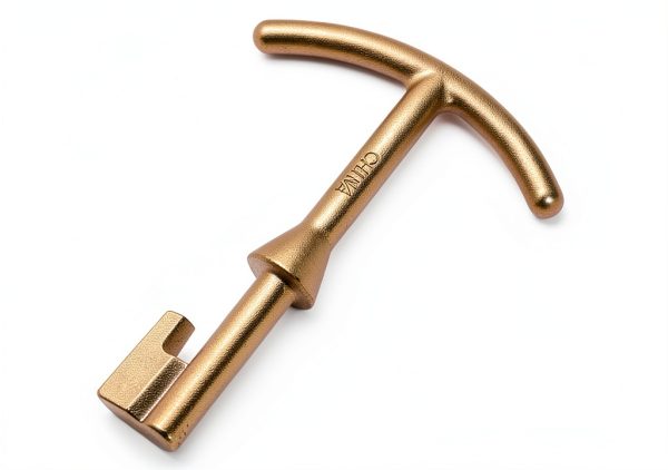 EFIELD Water Meter Box Key Brass 5.5-Inch Mechanical Tool-0