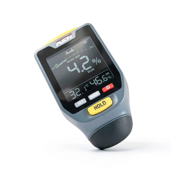 NDI 7 in 1 Pin-Type and Non-invasive Moisture Meter Scanner for Dry Wall/Cement Board/Soft Wood/Hard Wood upto 3/4 Inch Depth-8