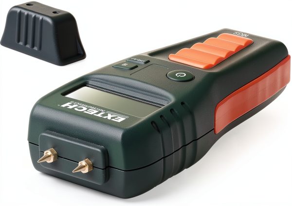 Extech MO55 Combination Pin Pinless Moisture Meter Accurate Non‑Invasive and Destructive Measurements for Restoration and Building Diagnostics-2