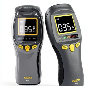 General Tools LCD Moisture Meter #MM8 - Leak and Humidity Detector - Pinless and Non-Invasive-0