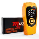 Pinless Moisture Meter Mutt Tools TH102-101 Orange 2‑Inch Detector-0