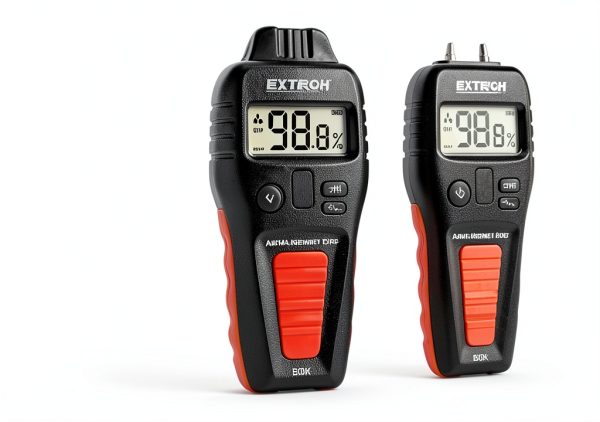 Extech MO55 Combination Pin Pinless Moisture Meter Accurate Non‑Invasive and Destructive Measurements for Restoration and Building Diagnostics-9