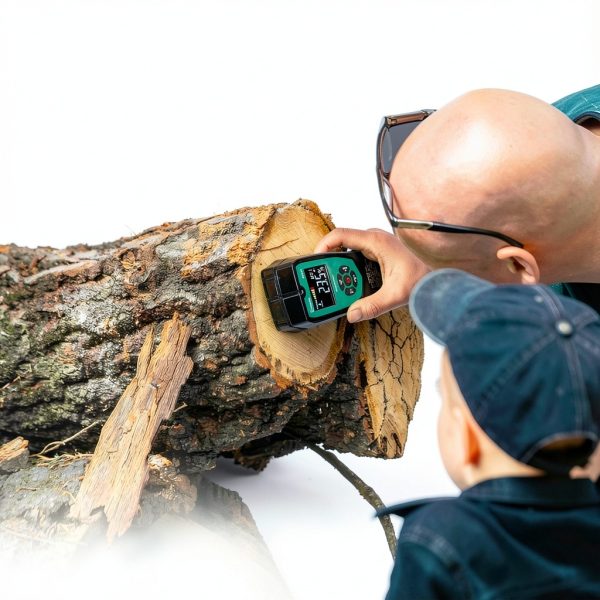 Pinless Wood Moisture Meter ERICKHILL 2‑inch Non‑Destructive Scan-1