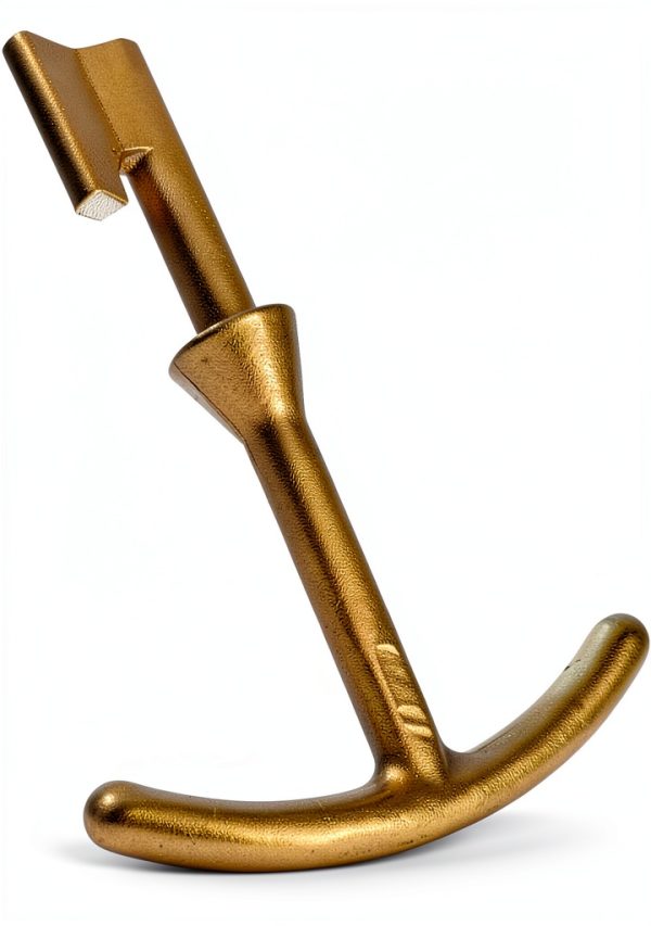 EFIELD Water Meter Box Key Brass 5.5-Inch Mechanical Tool-2