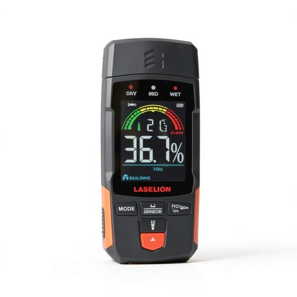 2-in-1 Pin & Pinless Moisture Meter MS03 – Accurate Moisture Detection for Wood, Concrete, Drywall, and More – LCD Display with Hold Function, Flashlight, and Auto Power Off-1